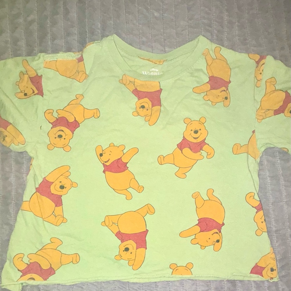 Disney Green Winnie the Pooh Shirt